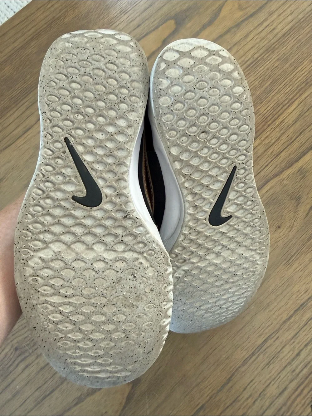 Nike Court Zoom Lite 3 Black Metallic Bronze Tennis Pickleball Shoes Women 7.5